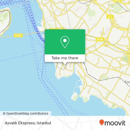 Ayvalık Ekspress map