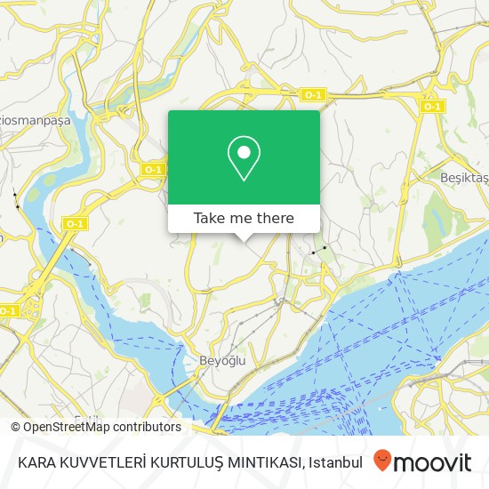 KARA KUVVETLERİ KURTULUŞ MINTIKASI map