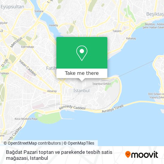 Bağdat Pazari toptan ve parekende tesbih satis mağazasi map