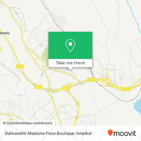 Bahcesehir Madame Fiore Boutique map