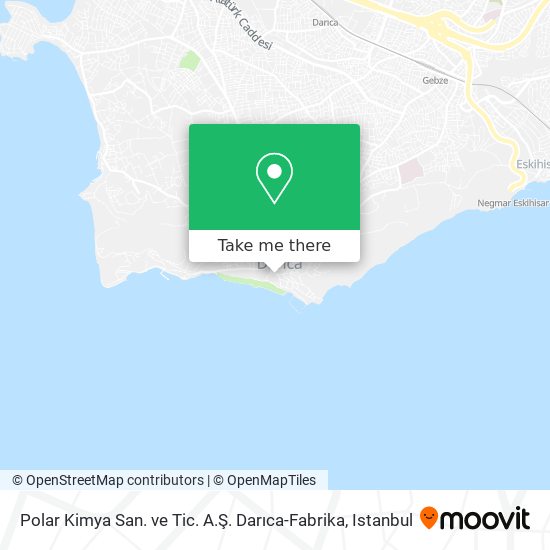 Polar Kimya San. ve Tic. A.Ş. Darıca-Fabrika map