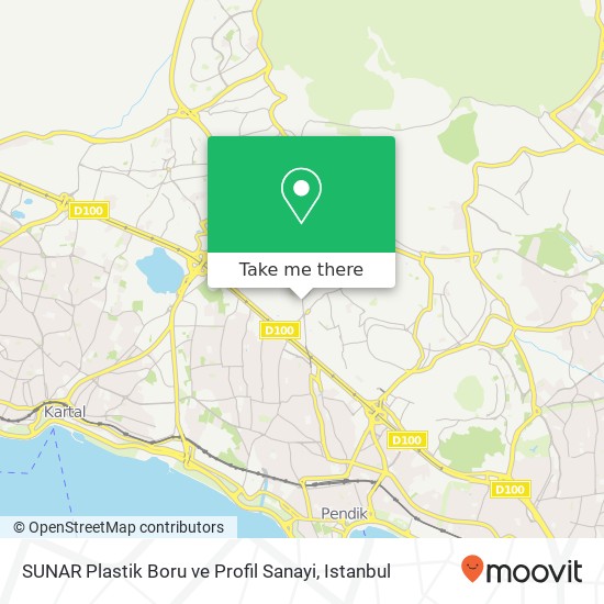 SUNAR Plastik Boru ve Profil Sanayi map