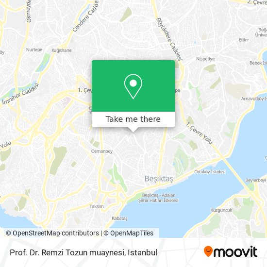 Prof. Dr. Remzi Tozun muaynesi map
