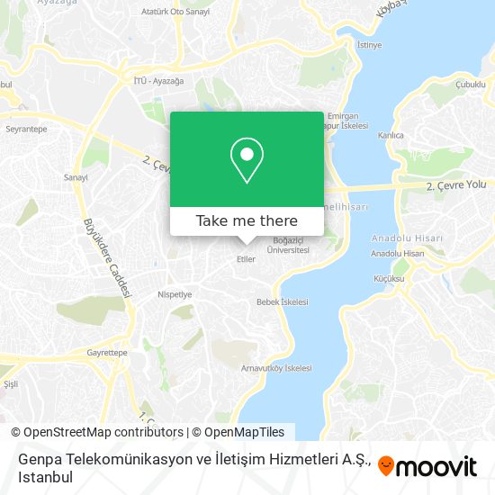 Genpa Telekomünikasyon ve İletişim Hizmetleri A.Ş. map