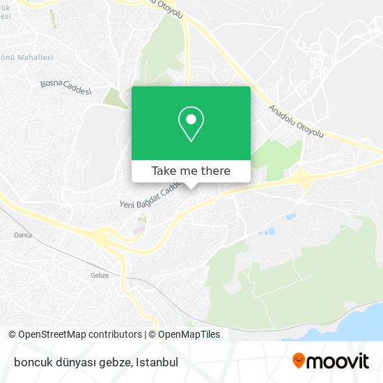 boncuk dünyası gebze map