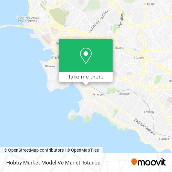 Hobby Market Model Ve Marlet map
