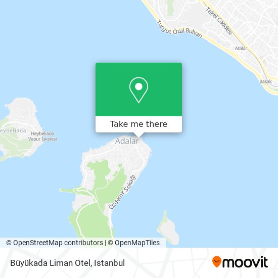 Büyükada Liman Otel map