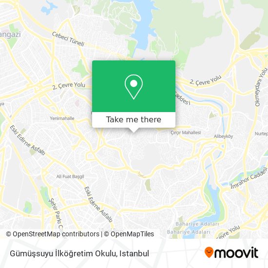 Gümüşsuyu İlköğretim Okulu map