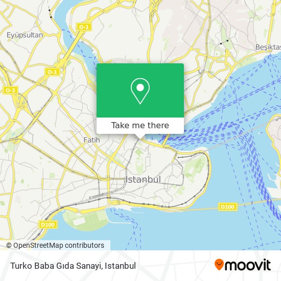 Turko Baba Gıda Sanayi map