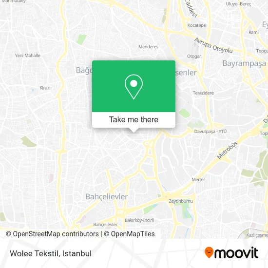Wolee Tekstil map