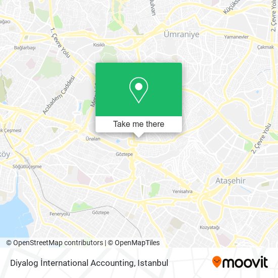 Diyalog İnternational Accounting map