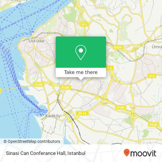Sinasi Can Conferance Hall map