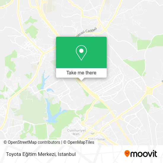 Toyota Eğitim Merkezi map