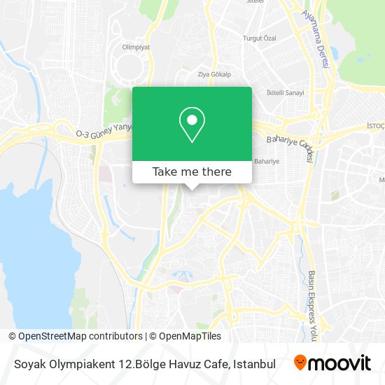 Soyak Olympiakent 12.Bölge Havuz Cafe map