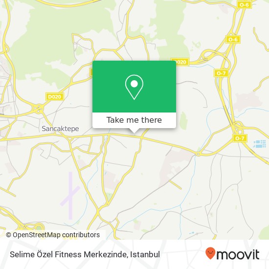 Selime Özel Fitness Merkezinde map