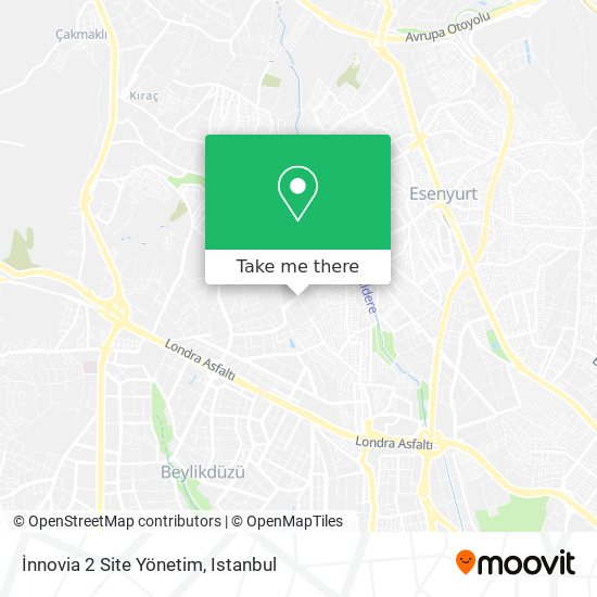 İnnovia 2 Site Yönetim map