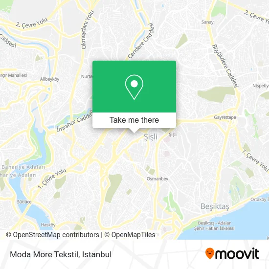 Moda More Tekstil map