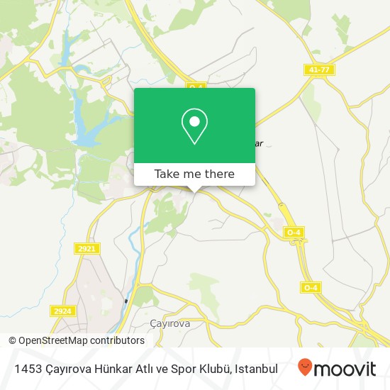 1453 Çayırova Hünkar Atlı ve Spor Klubü map