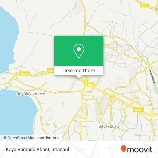 Kaya Ramada Abant map