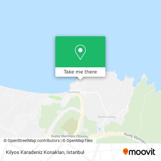 Kilyos  Karadeniz Konakları map