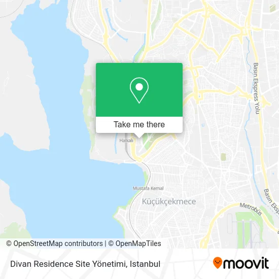 Divan Residence Site Yönetimi map