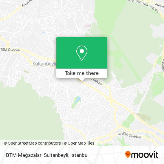 BTM Mağazaları Sultanbeyli map