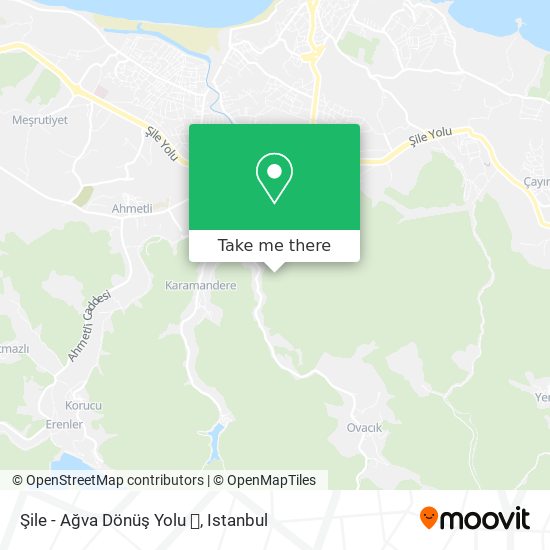 Şile - Ağva Dönüş Yolu  map