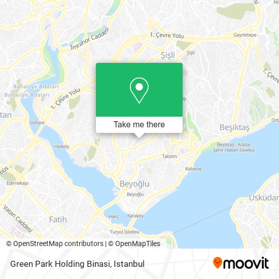 Green Park Holding Binasi map