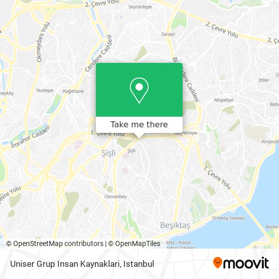 Uniser Grup Insan Kaynaklari map