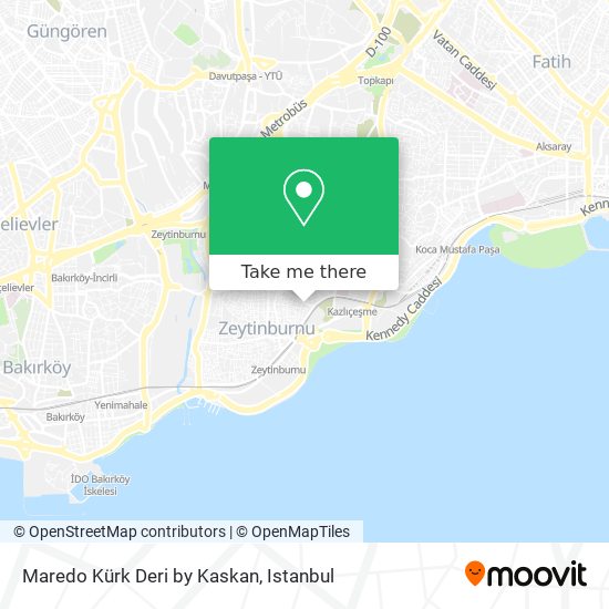 Maredo Kürk Deri by Kaskan map