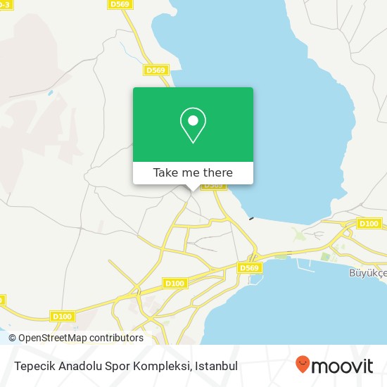 Tepecik Anadolu Spor Kompleksi map