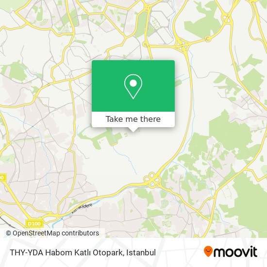 THY-YDA Habom Katlı Otopark map