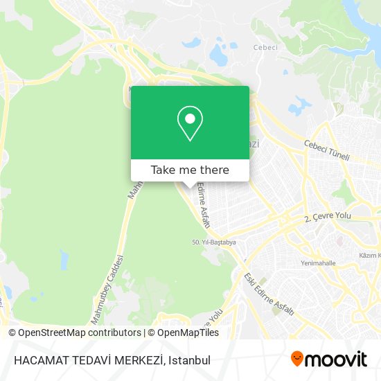 HACAMAT TEDAVİ MERKEZİ map