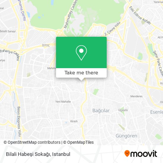 Bilali Habeşi Sokağı map