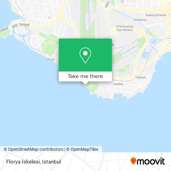 Florya İskelesi map