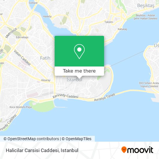 Halicilar Carsisi Caddesi map