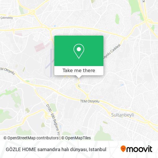 GÖZLE HOME samandıra halı dünyası map