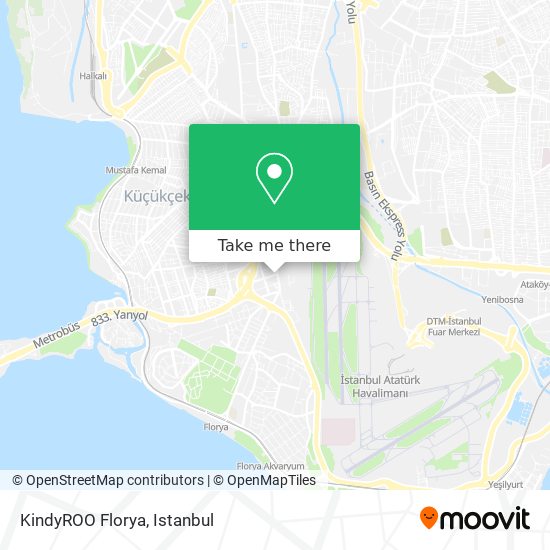 KindyROO Florya map