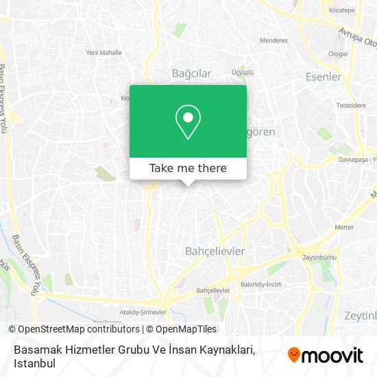 Basamak Hizmetler Grubu Ve İnsan Kaynaklari map