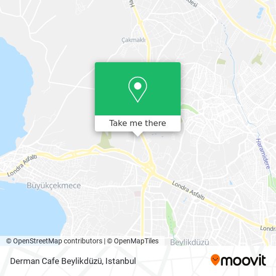 Derman Cafe Beylikdüzü map