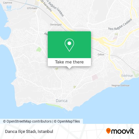 Darıca Ilçe Stadı map