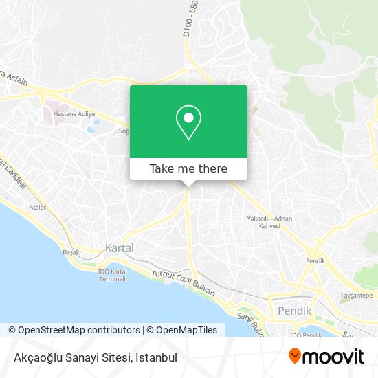 Akçaoğlu Sanayi Sitesi map