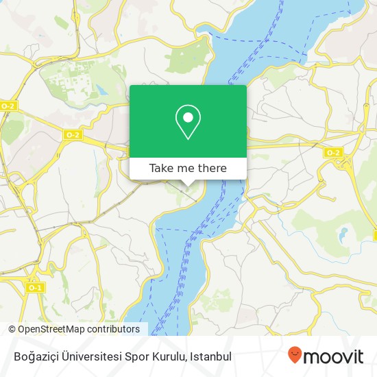 Boğaziçi Üniversitesi Spor Kurulu map