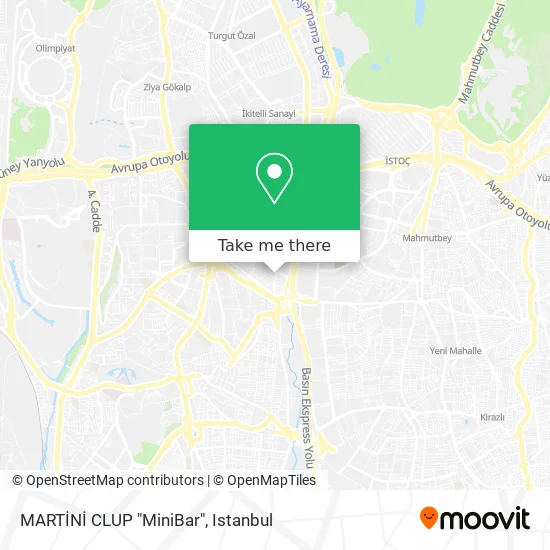 MARTİNİ CLUP "MiniBar" map