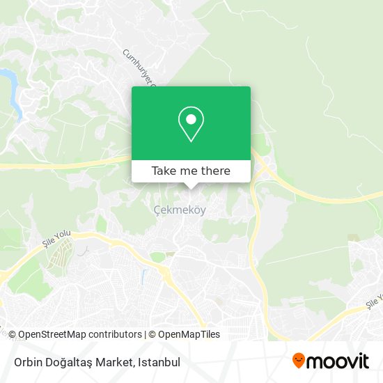 Orbin Doğaltaş Market map