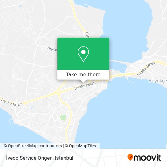 İveco Service Ongen map
