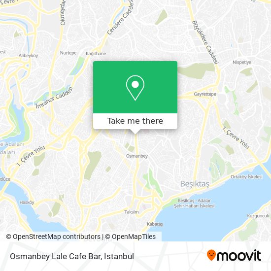 Osmanbey Lale Cafe Bar map