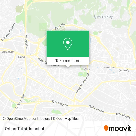 Orhan Taksi map