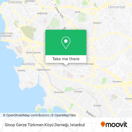 Sinop Gerze Türkmen Köyü Derneği map