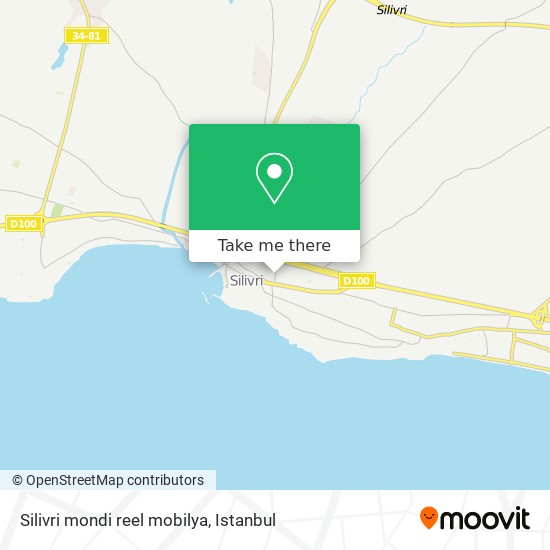 Silivri mondi reel mobilya map